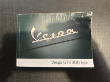 Manuale uso e manutenzione Vespa GTS 300 HPE