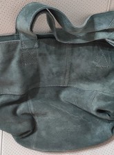 Borsa Camomilla Italia Vera Pelle Verde