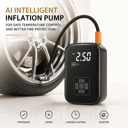 Gonfiatore pneumatici wireless - gonfiatore,