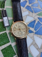 Vintage Watch Quartz Chronograph Pulsar V601-004 Nos