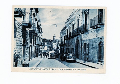 Cartolina bari minervino - cartolina,