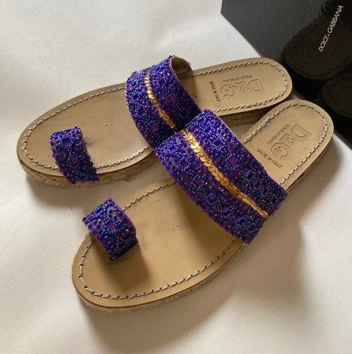 Sandali vintage con perline