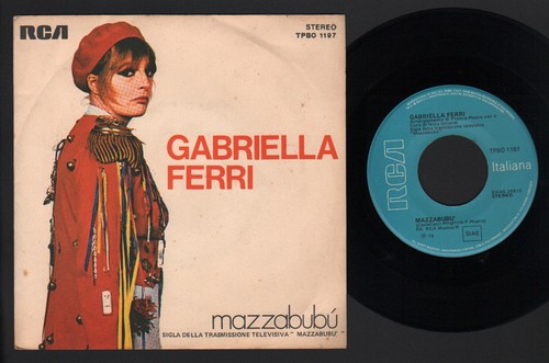 Gabriella ferri mazzabubu - 7", mazzabubu'