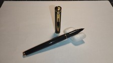 Waterman penna roller vintage nera e oro