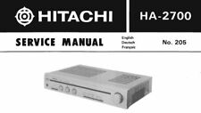 HITACHI HA-2700, HMA-6500 Schematic Diagrams Service Manual Schaltplan