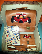 SCHOOL BAG CARTELLA SCUOLA   CON ASTUCCIO TIPO FERRARI  MUNARI PELLETTERIE