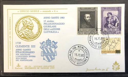 Fdc pope john - pope,