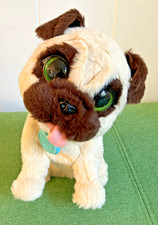 FurReal Friends JJ My Jumpin Pug Puppy Pet Dog Interactive Toy Plush Robot Works