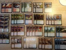 MTG MAZZO CARTE MAGIC ROSSO