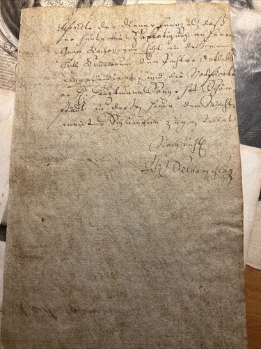 Manoscritto antico originale