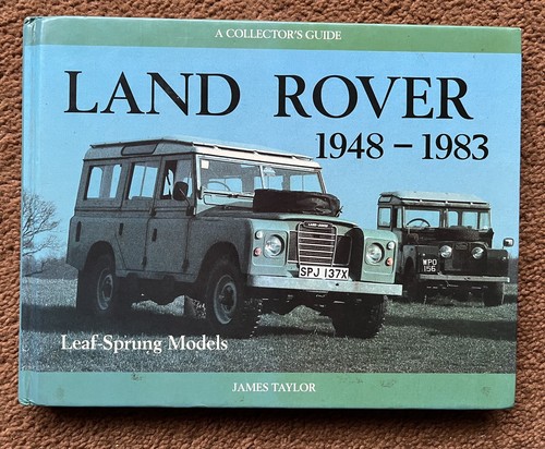 Land rover 1948 1983 taylor - land,