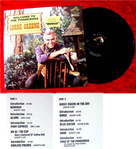 Lorne greene welcome - lorne, to