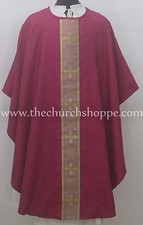 Nuova Casula Gotica In Rosa