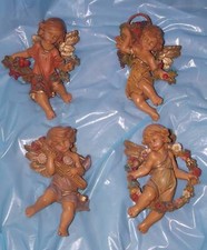 angioletti 4 stagioni scultore Elio Simonetti Lucca 1926-12 creazioni Fontanini