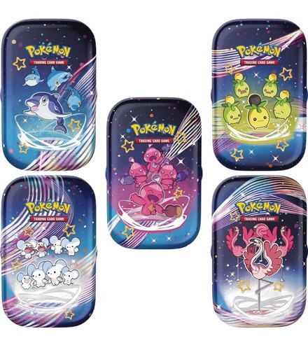 Pokemon box mini tin destino - mini,