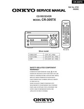 Manuale di servizio - Manuale di servizio per Onkyo CR-305 TX 