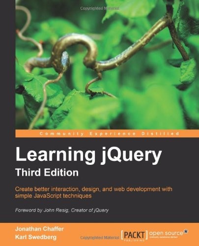 Learning jquery third edition - jquery,,