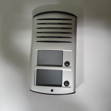  Pulsantiera   impianto citofonico bticino bifamiliare a  2 fili linea 2000