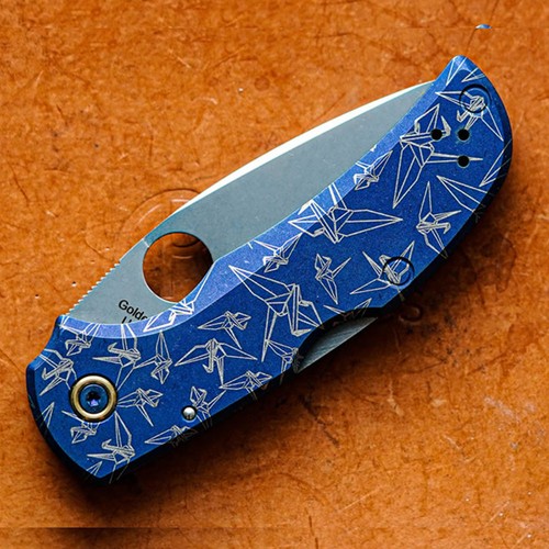 Spyderco c41 gru origami - spyderco,