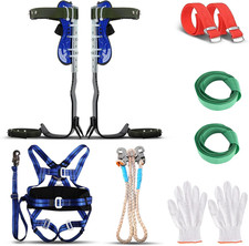 Ramponi per Alberi Con 2 Ingranaggi E Cinghie Di Sicurezza a 5 Punti, Ramponi Tr