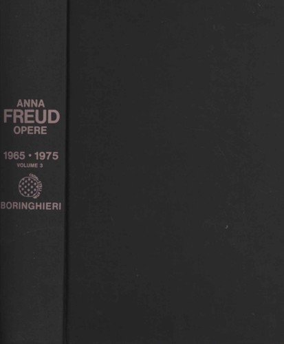 Opere 1965 1975 - -, anna