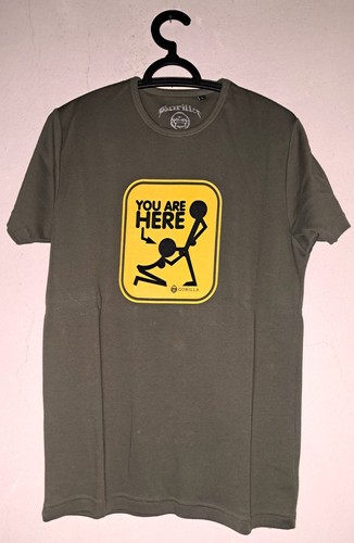Tshirt you are here - you,