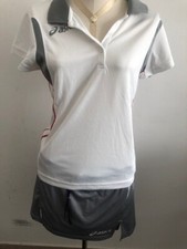 Asics original set tennis donna tg S bianco e grigio/woman tennis set