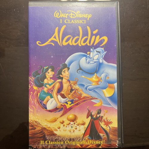 Aladdin videocassetta vhs - aladdin,