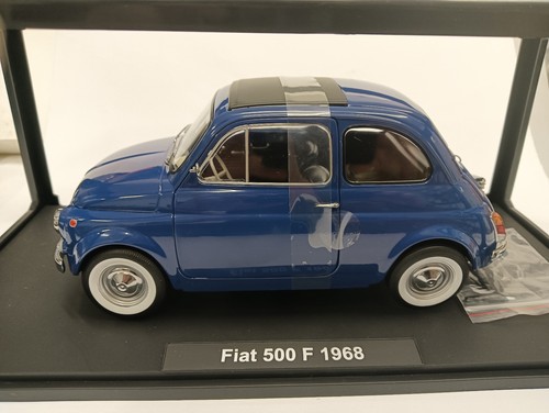 Fiat 500 1968 blu scuro - fiat,