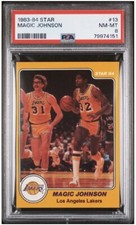 1983-84 Star #13 Magic Johnson