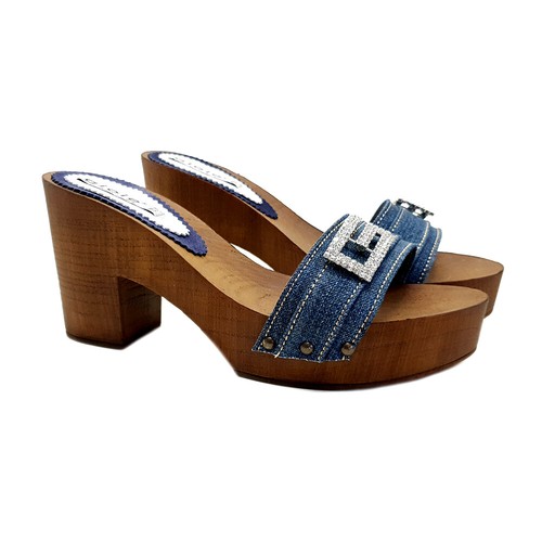 Mule donna con tacco - da, basso