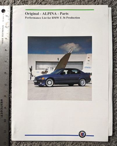 Brochure vendita alpina bmw - brochure,