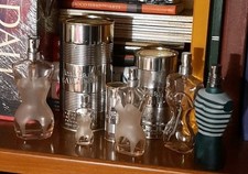 Lotto JEAN PAUL GAULTIER VARIE BOCCETTE PROFUMO E SCATOLE MOLTO CARINO VINTAGE 