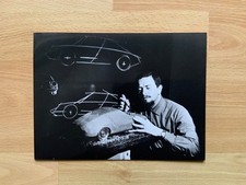 Foto di fabbrica Porsche 30 anni 911 designer Ferdinand Alexander Porsche 1961