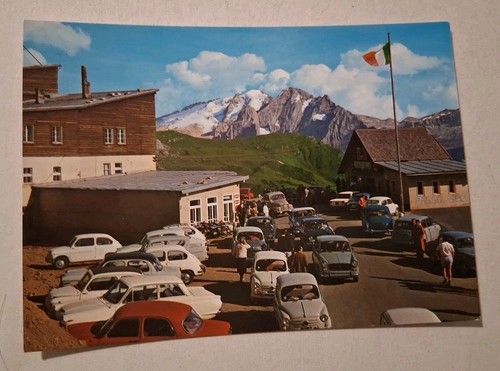 Cartolina passo sella verso - passo,