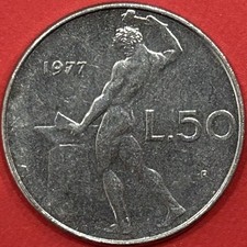 Moneta 50 LIRE ( 1977 )