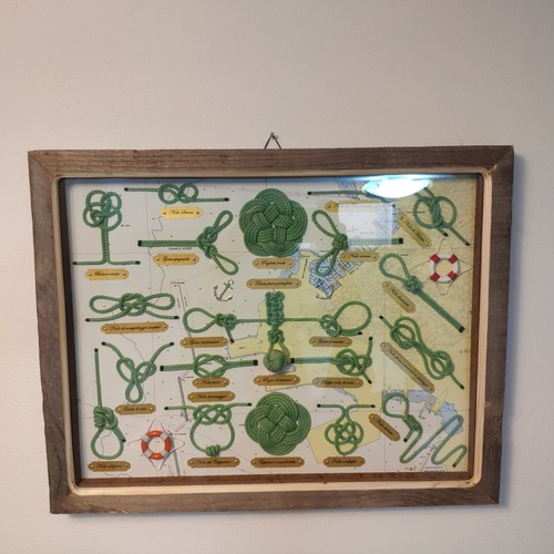 Quadro nodi marinari - di,