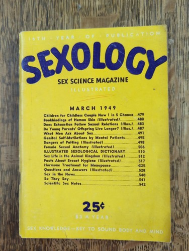 Sexology magazine march 1949 - sexology,