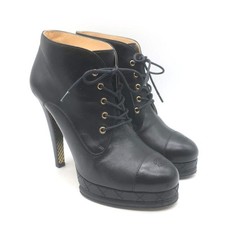 Stivaletti stringati chanel - stivaletti,