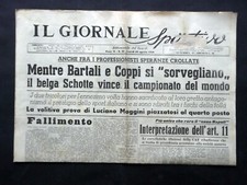 IL GIORNALE SPORTIVO 1948 n.35 Ciclismo SCHOTTE vince Campionato del Mondo Coppi