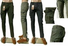 Pantalone Jeans Cargo Estivo