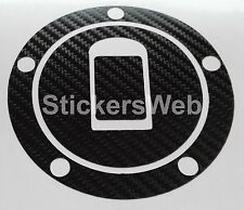 Adesivo Tappo Serbatoio KAWASAKI ZX6R ZX-6R 2000 - 2006 (Carbonio Nero) Cod.0530