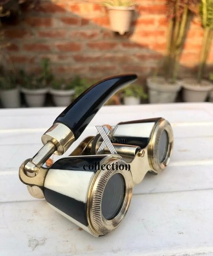 Antico binocolo ottone - antico,