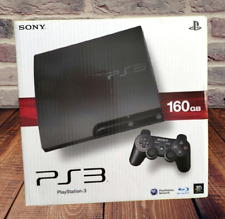 Sony PlayStation 3 PS3 CECH-3000A Console 160 GB nera antracite rara mai usata Giappone