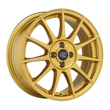 CERCHIO IN LEGA MSW MSW 85 PER LANCIA YPSILON 7X17 4X98 GOLD DZ8