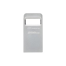 KINGSTON DATATRAVELER MICRO CHIAVETTA USB3.2 256GB 200MB/S METAL ARGENTO