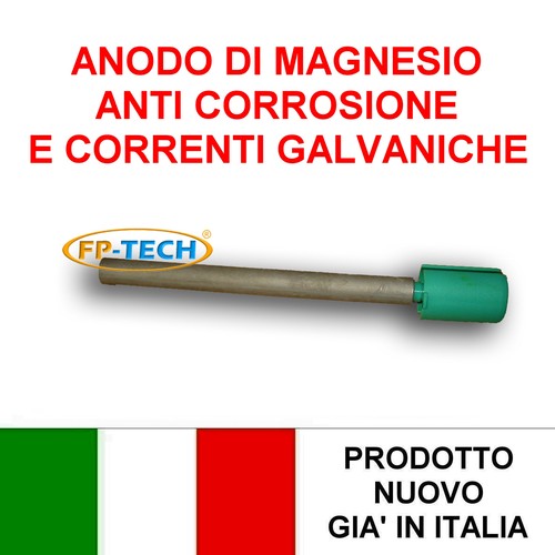 Anodo magnesio per pannello - di,