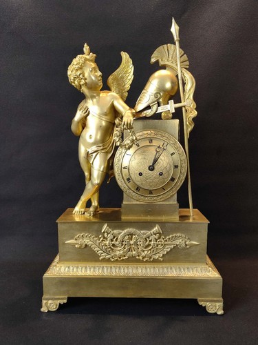 Orologio pendolo bronzo - pendolo, in