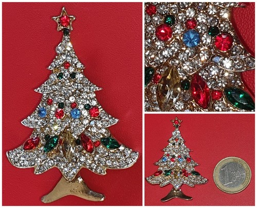 Spilla albero natale broche - spilla,
