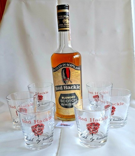 Red hackle blended scotch - red,